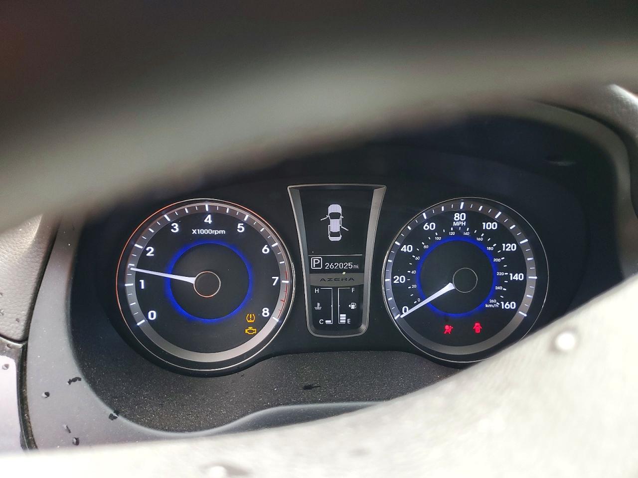 2012 HYUNDAI AZERA BASE photo 9