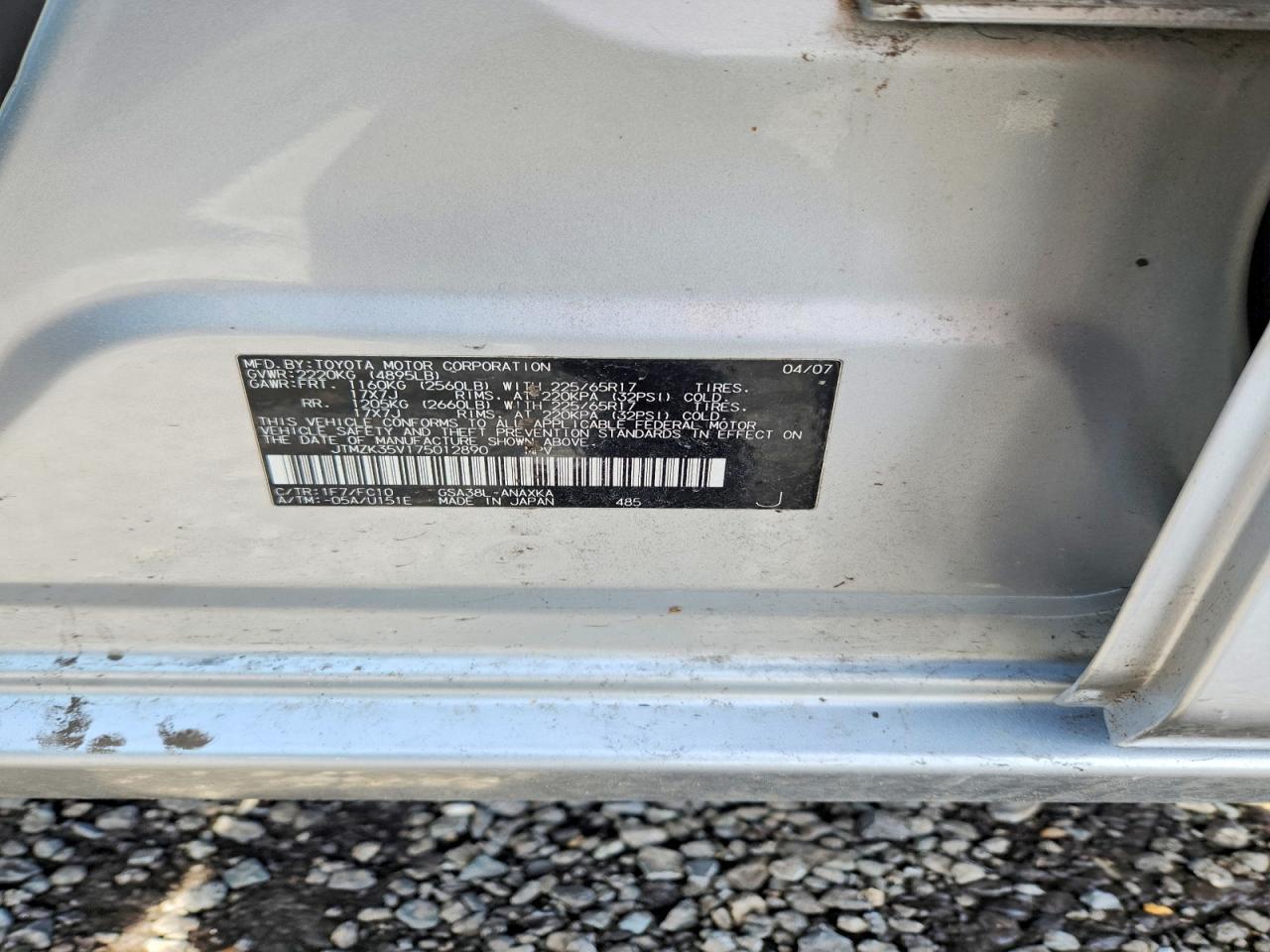 2007 TOYOTA RAV4 BASE photo 13