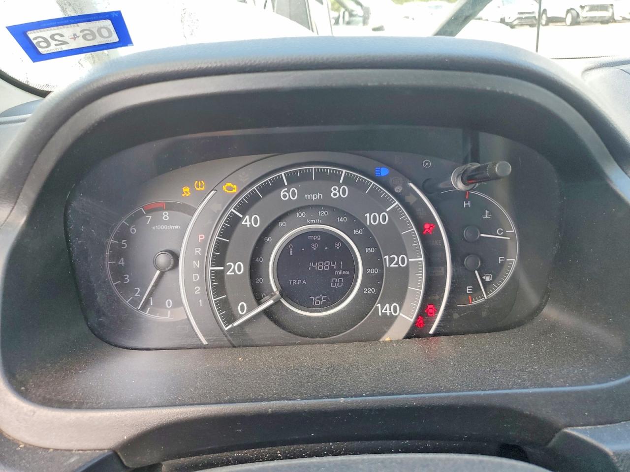 2014 HONDA CR-V LX photo 26