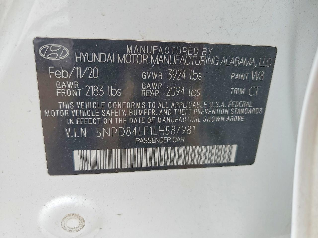 2020 HYUNDAI ELANTRA SEL photo 34