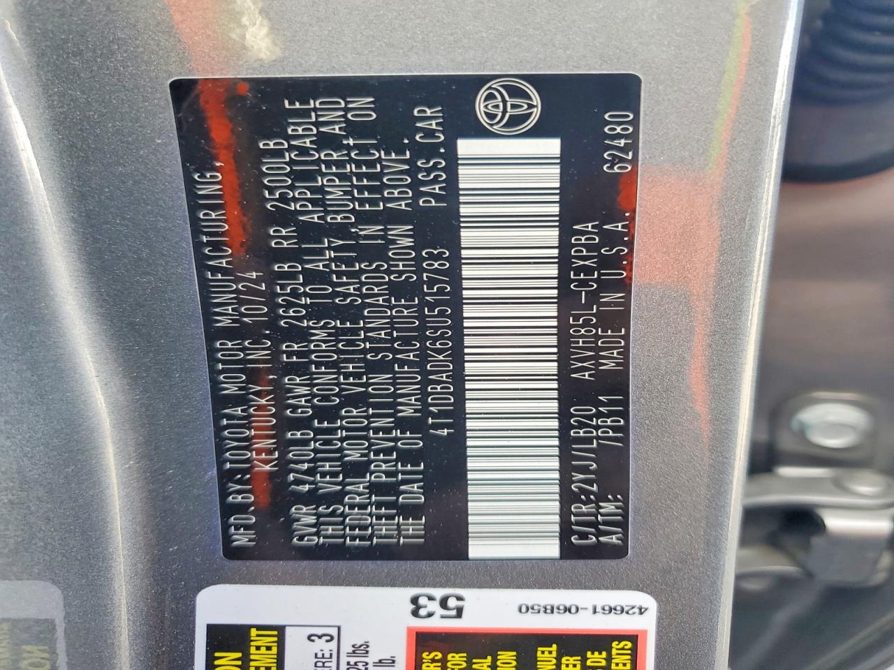 2025 TOYOTA CAMRY XSE photo 23