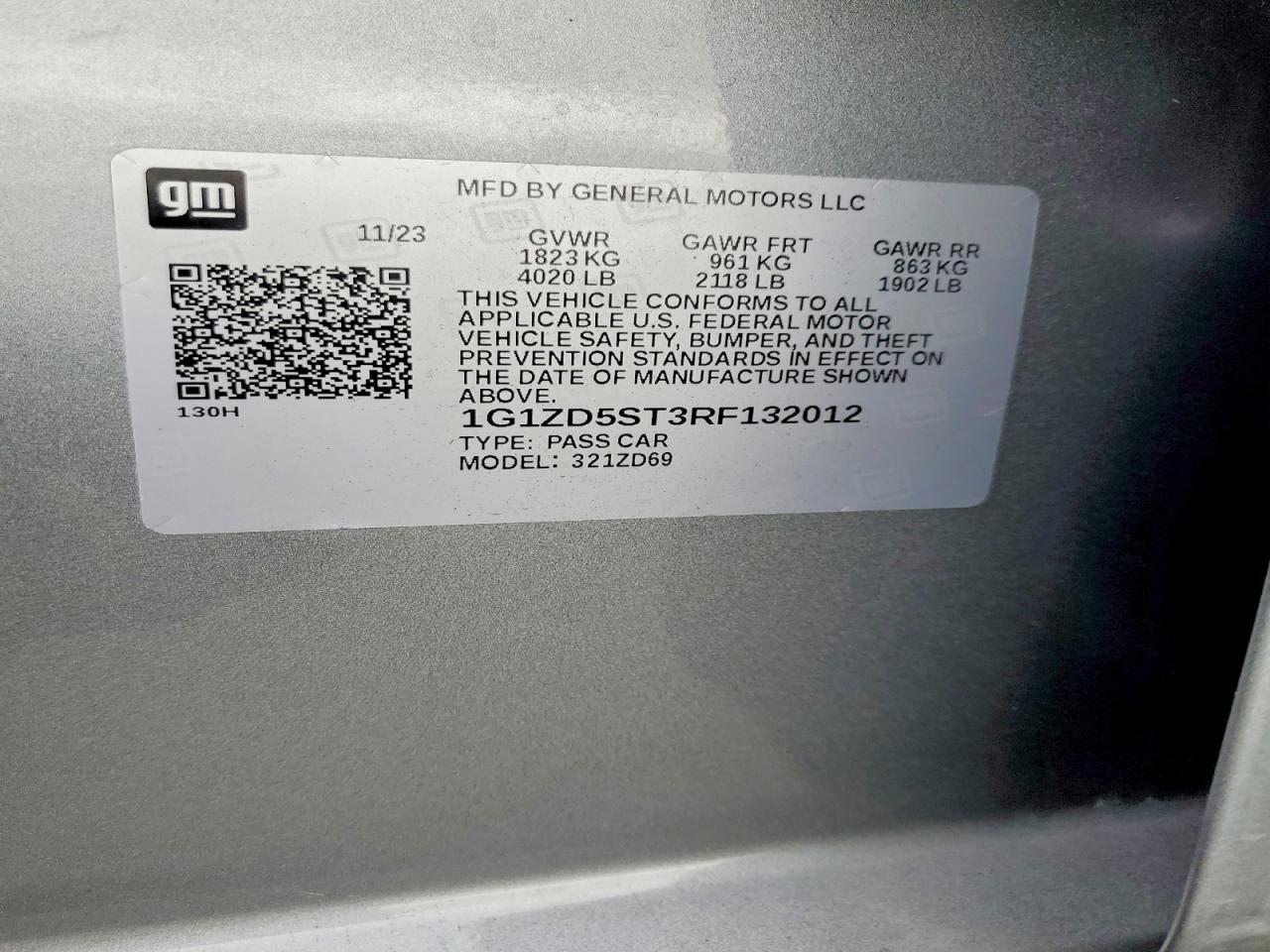 2024 CHEVROLET MALIBU LT photo 25