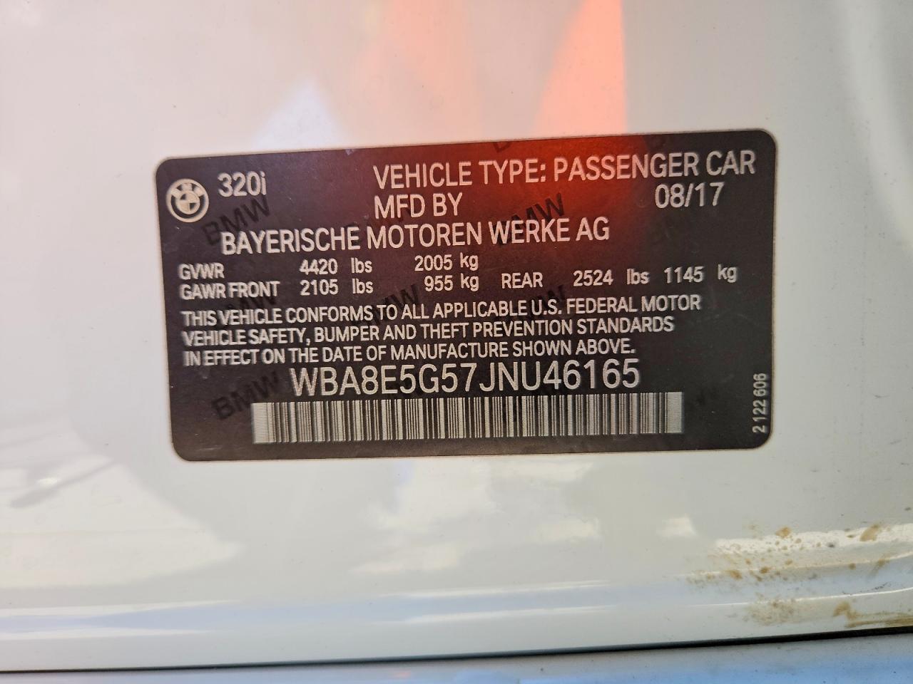 2018 BMW 320 XI photo 12