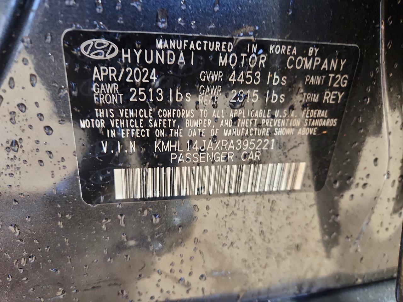 2024 HYUNDAI SONATA SEL photo 12