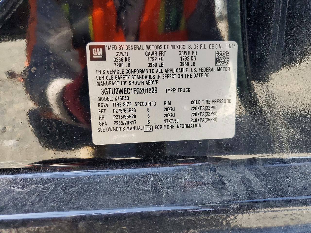 2015 GMC SIERRA K1500 DENALI photo 23
