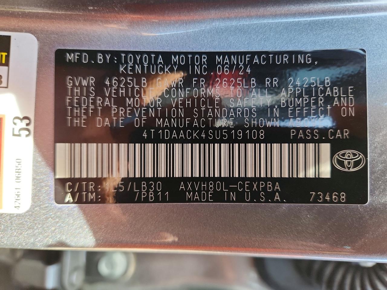 2025 TOYOTA CAMRY XSE photo 13