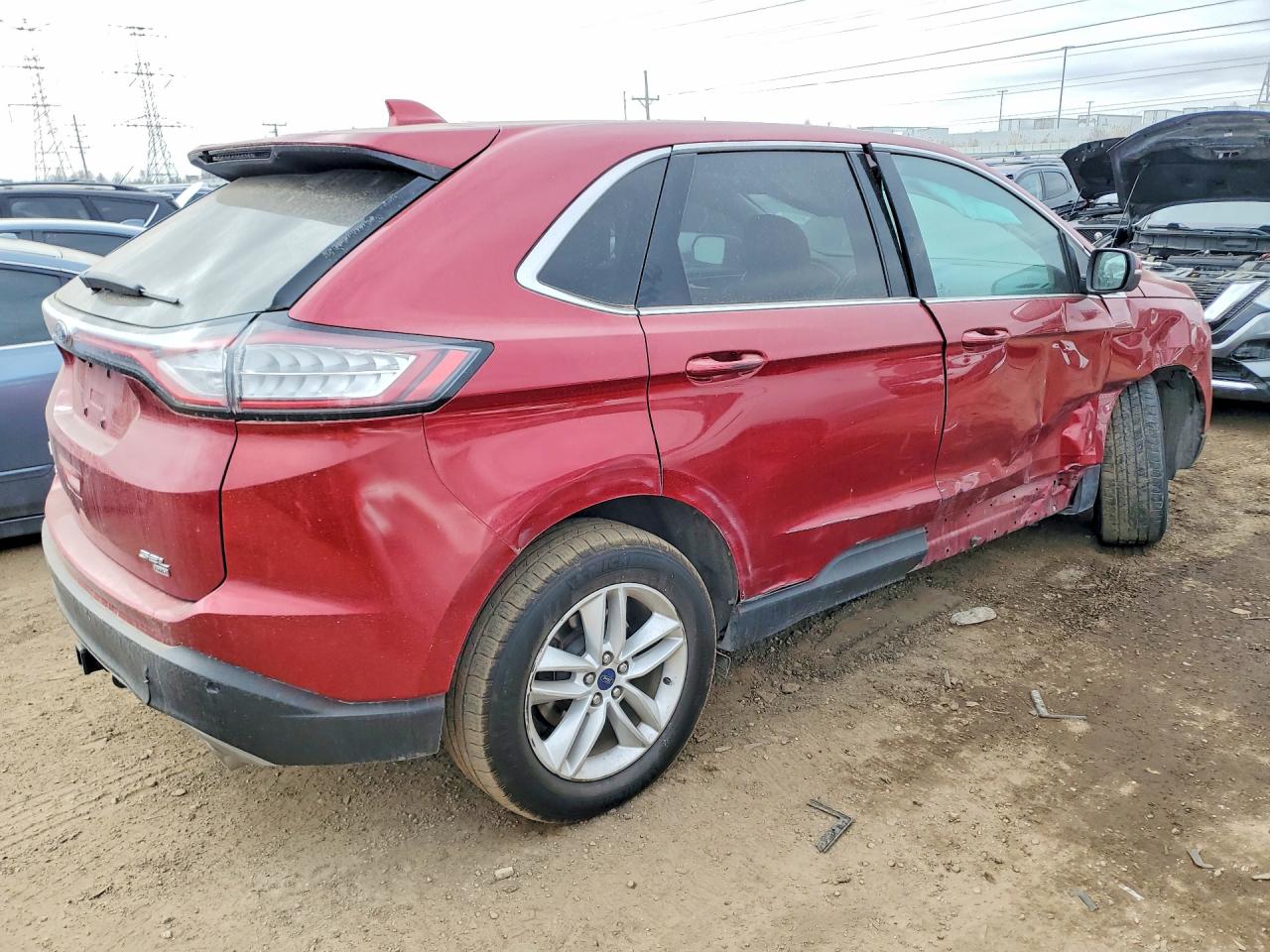 2015 FORD EDGE SEL photo 5