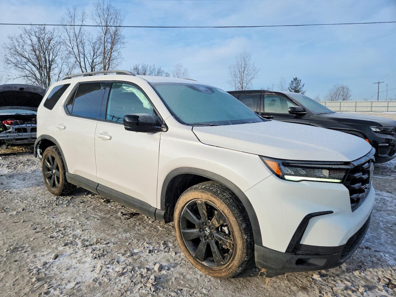 2025 HONDA PILOT BLACK photo 7