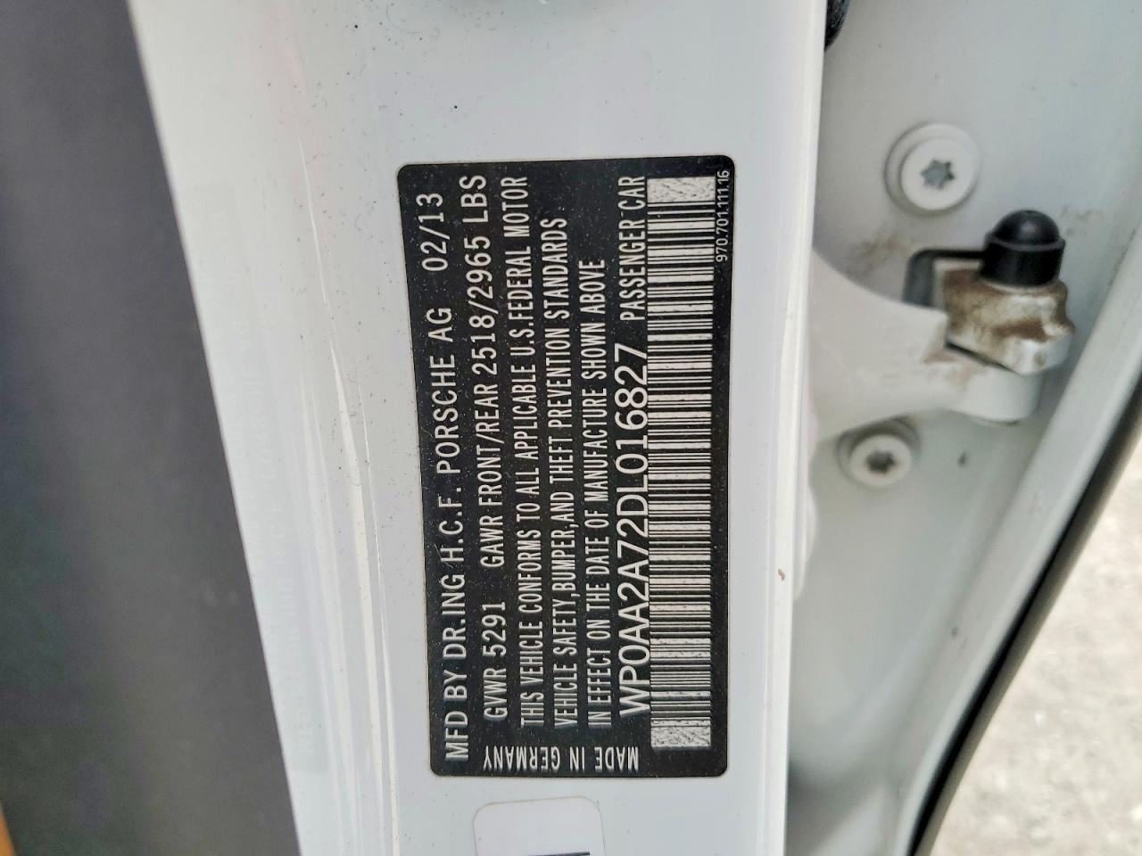 2013 PORSCHE PANAMERA 2 photo 23