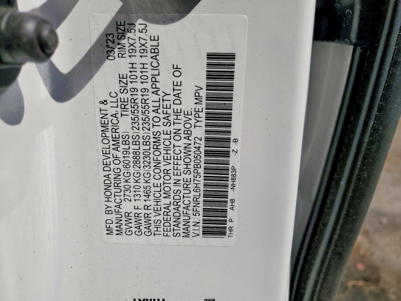2023 HONDA ODYSSEY SPORT-L photo 37
