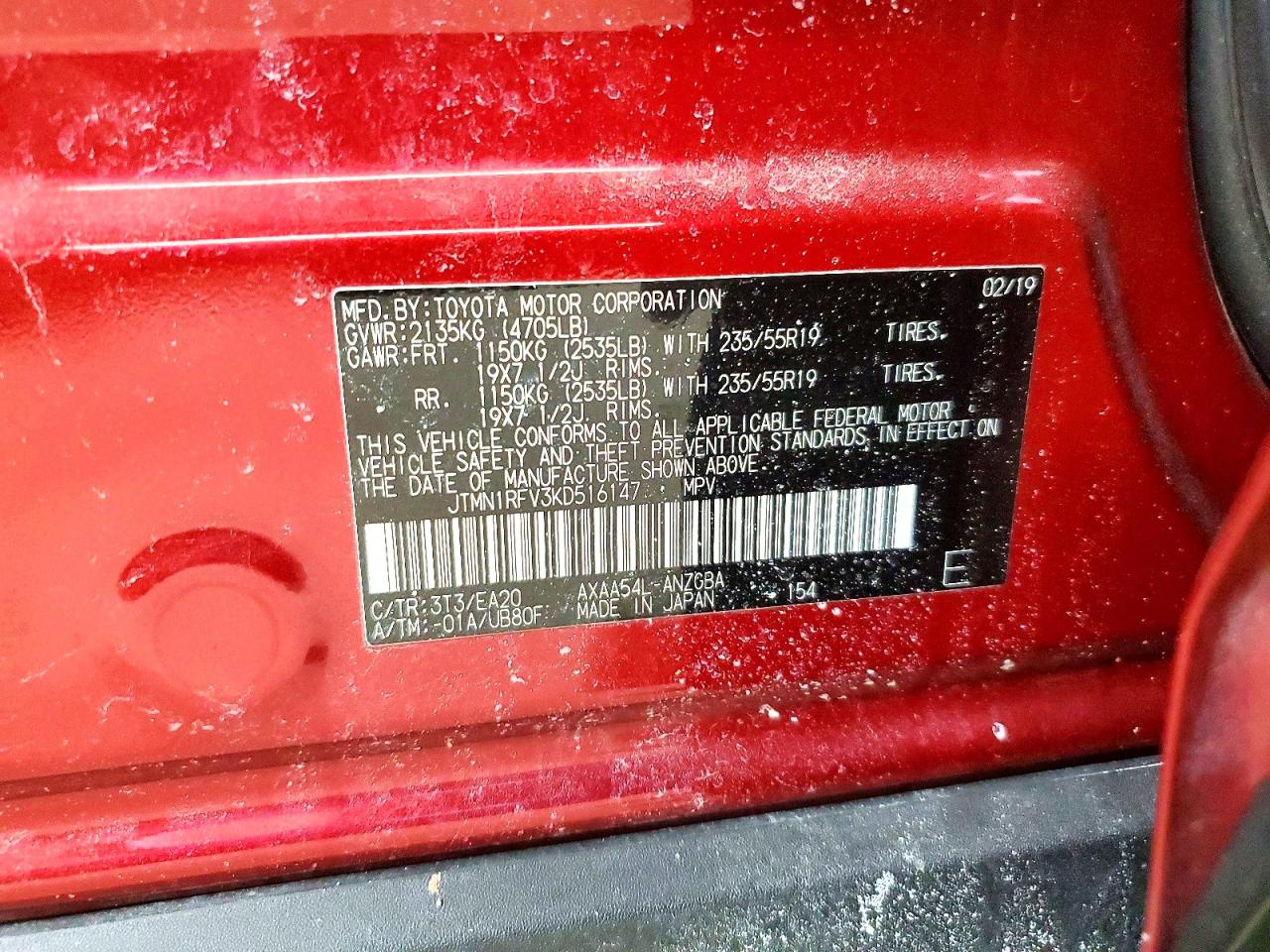2019 TOYOTA RAV4 LIMITED photo 23
