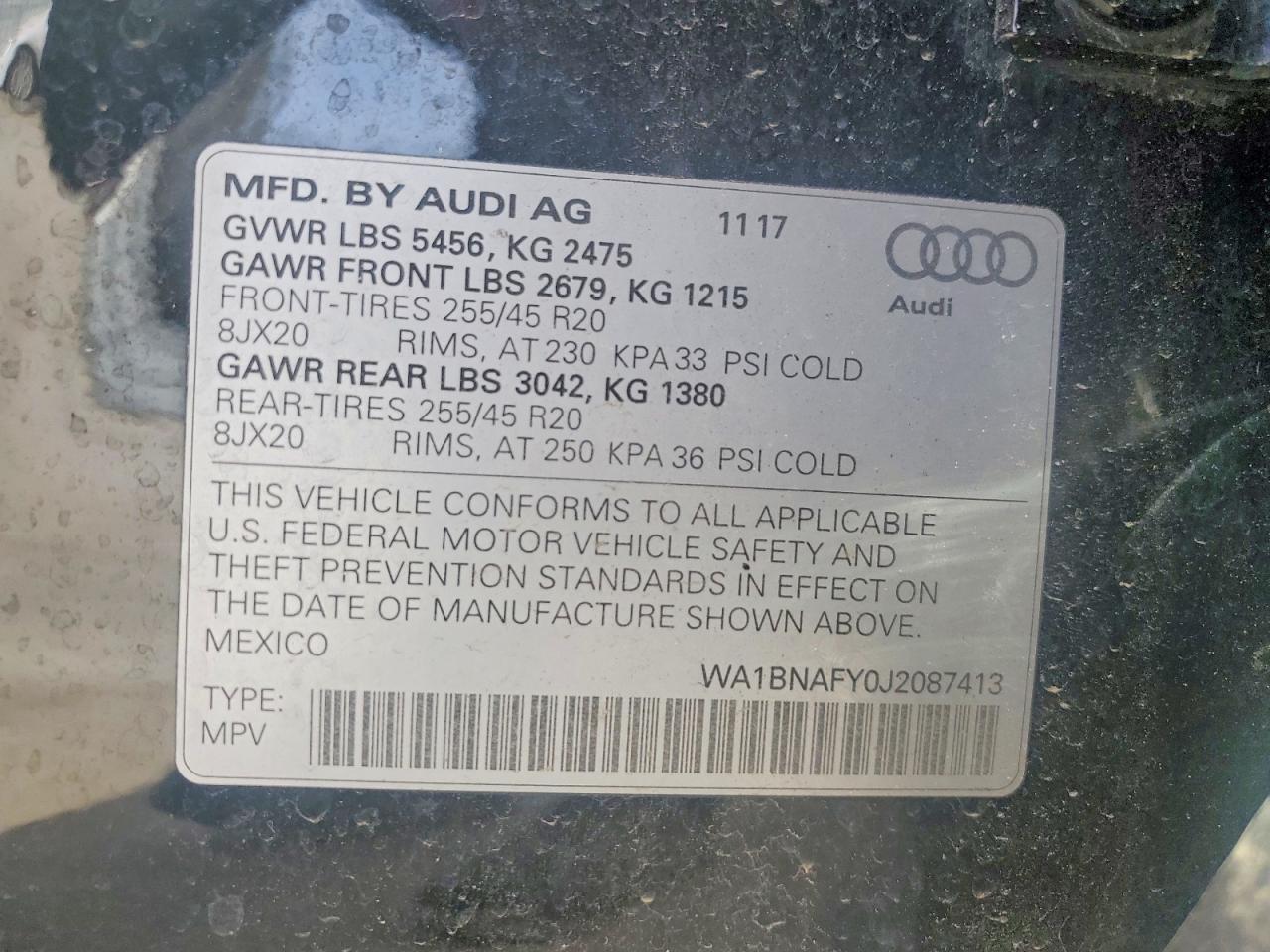 2018 AUDI Q5 PREMIUM PLUS photo 23