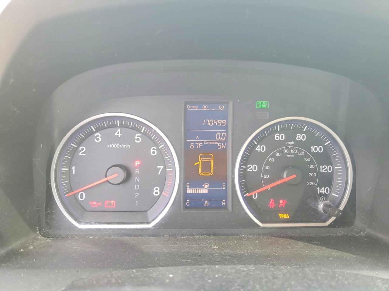 2010 HONDA CR-V EXL photo 9
