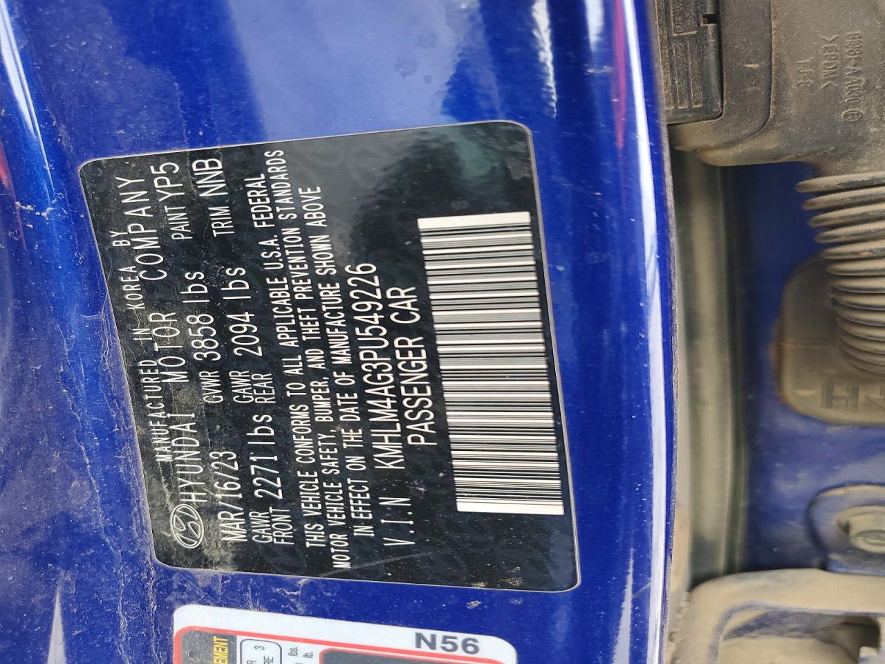 2023 HYUNDAI ELANTRA SEL photo 23