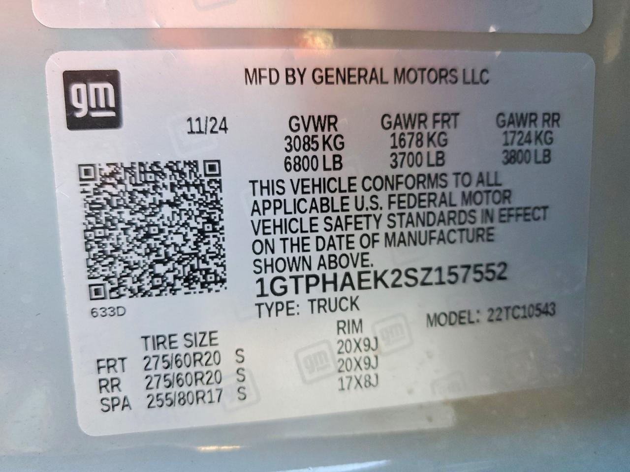 2025 GMC SIERRA C1500 photo 13
