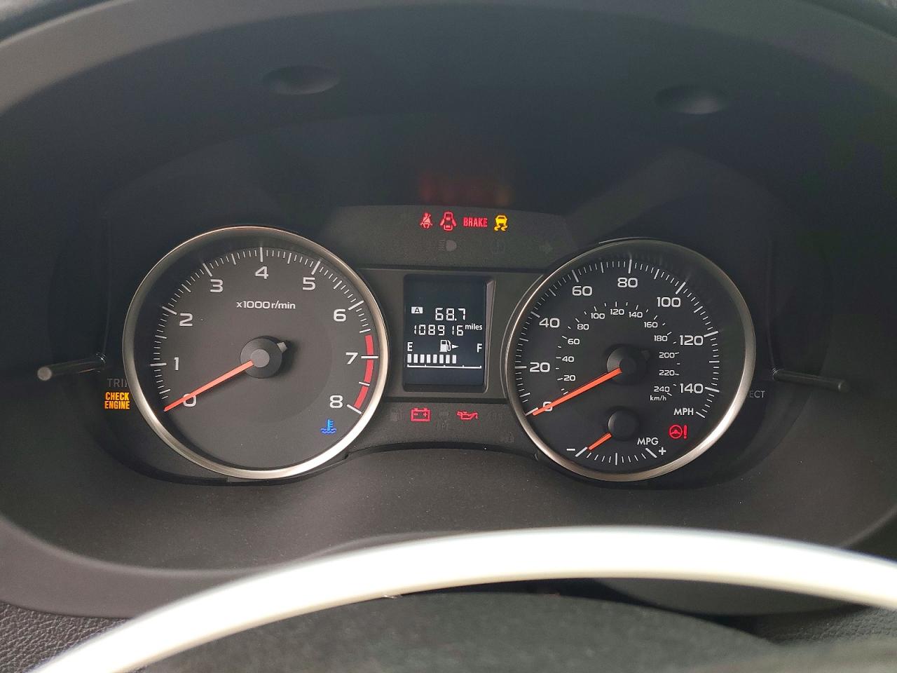 2015 SUBARU IMPREZA photo 9