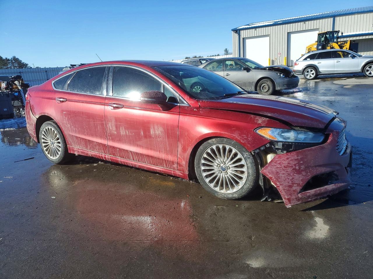 2014 FORD FUSION photo 7