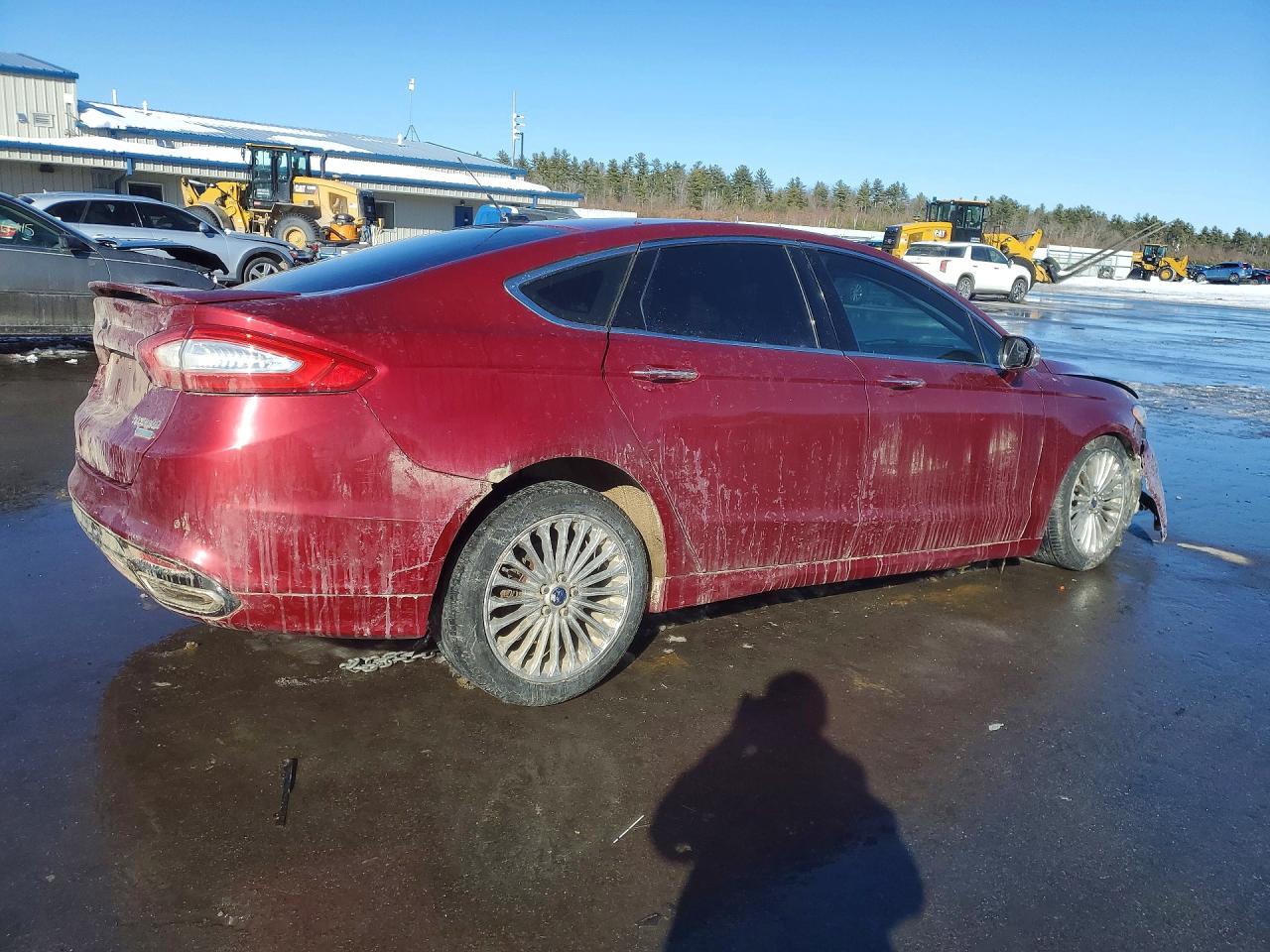 2014 FORD FUSION photo 5