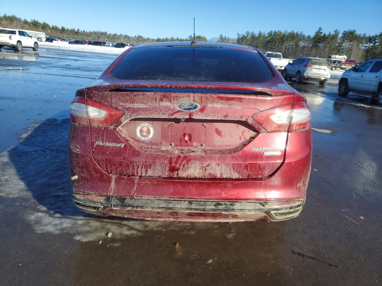 2014 FORD FUSION photo 11