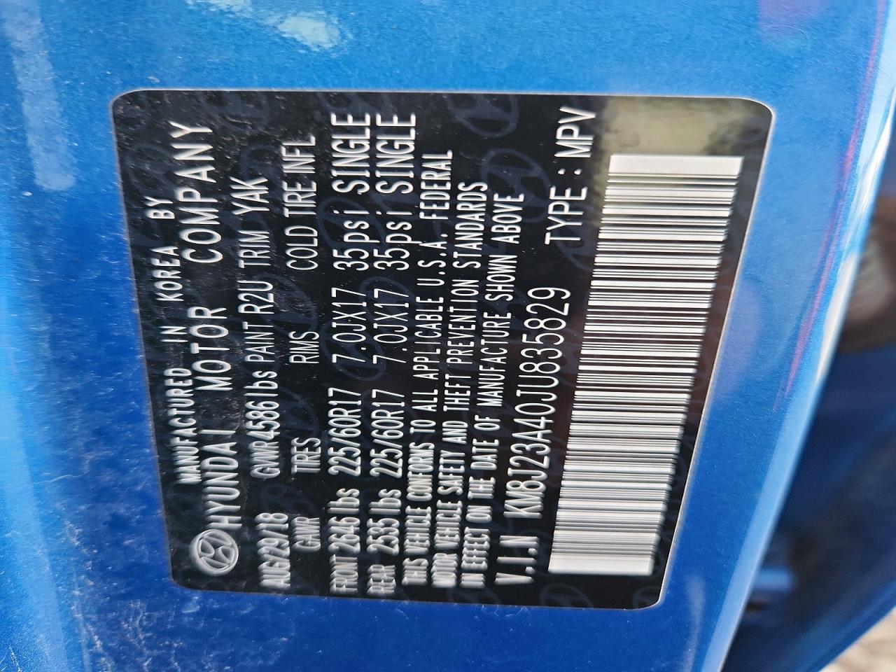 2018 HYUNDAI TUCSON SE photo 37