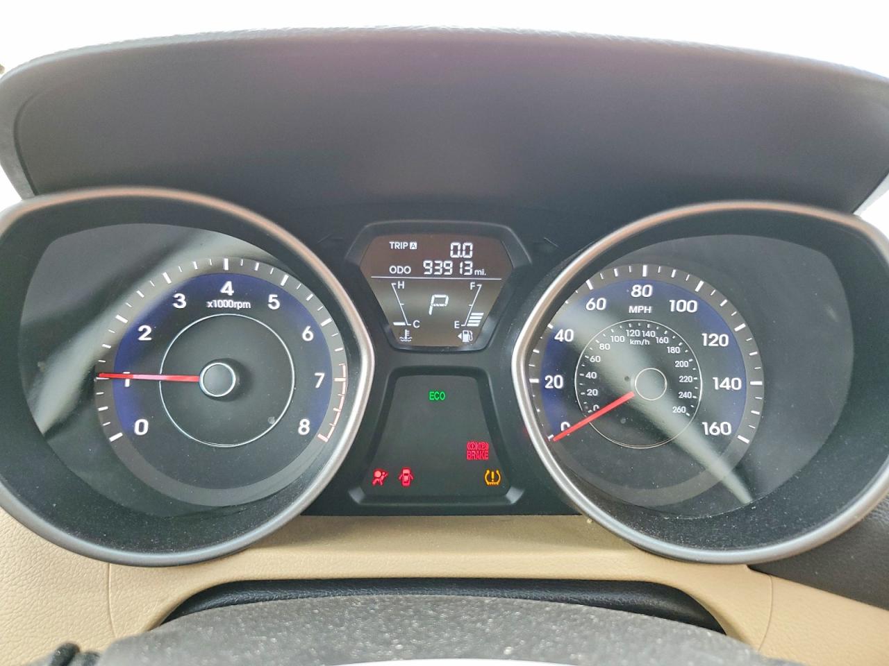 2013 HYUNDAI ELANTRA GLS photo 9