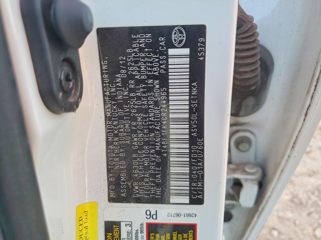 2024 TOYOTA CAMRY photo 23