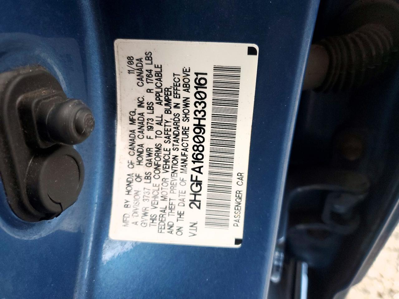 2009 HONDA CIVIC EX photo 13