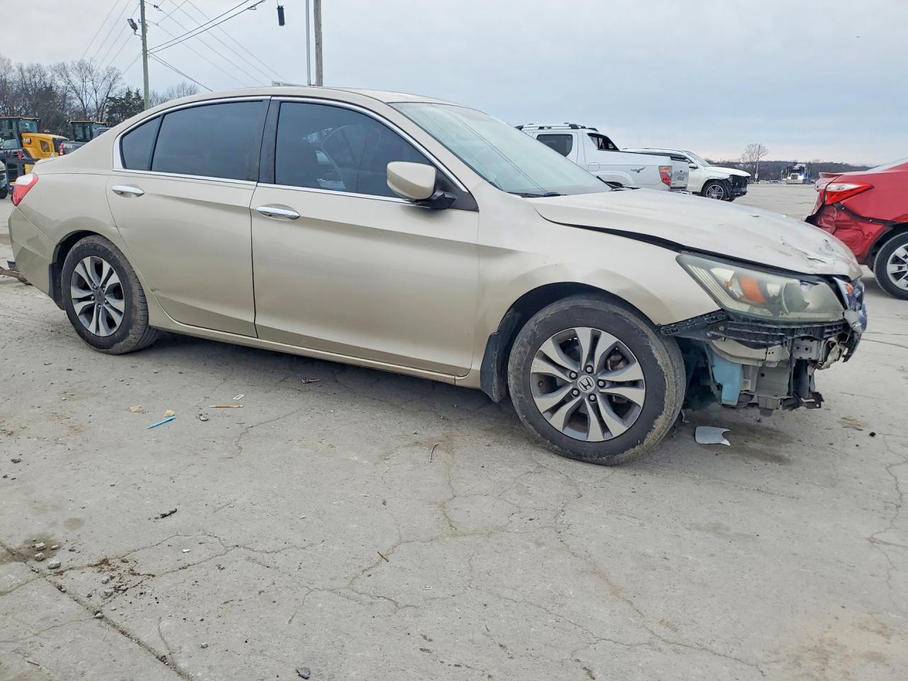 2014 HONDA ACCORD LX photo 4