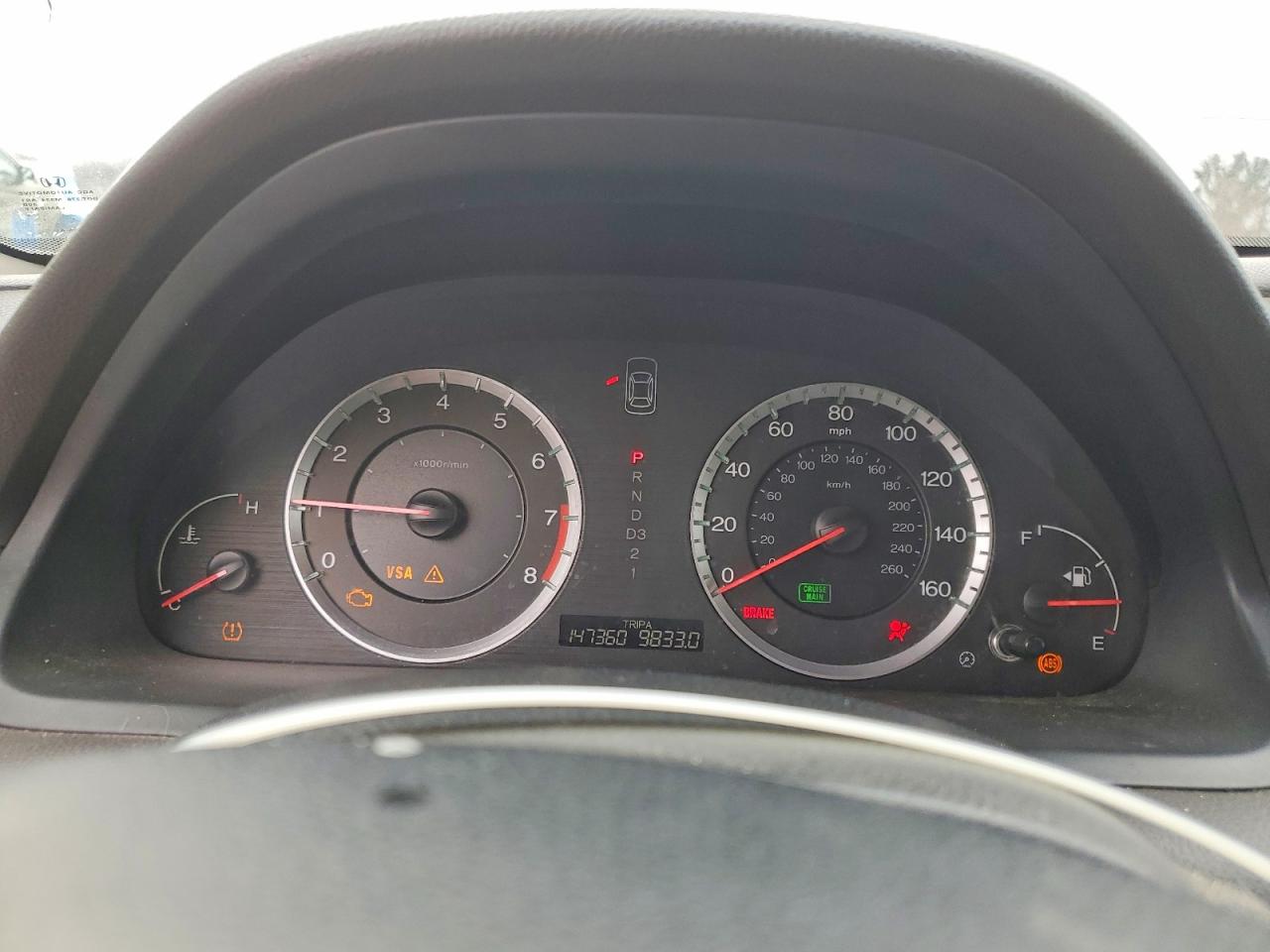 2008 HONDA ACCORD EX photo 9