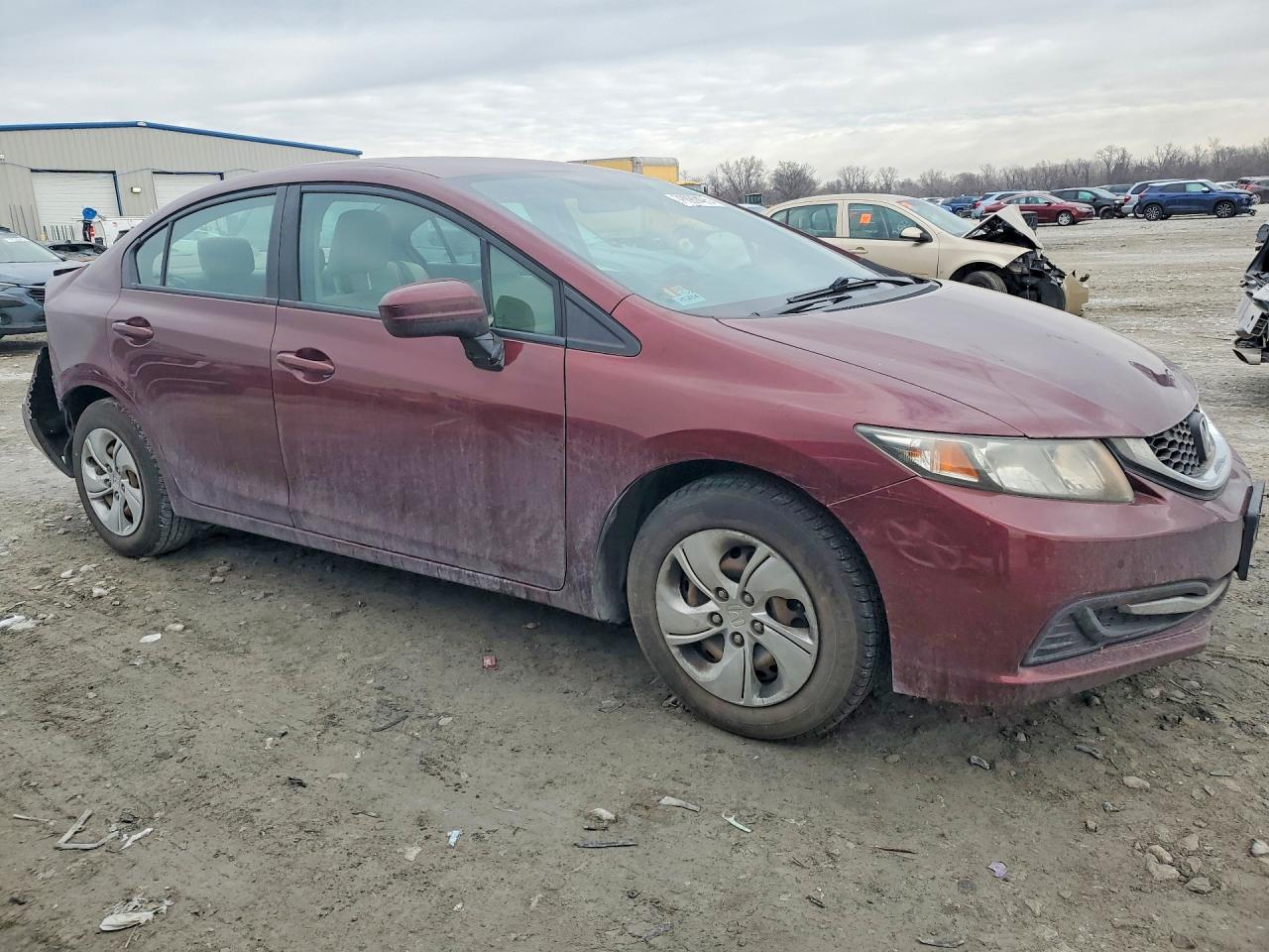 2014 HONDA CIVIC LX photo 4