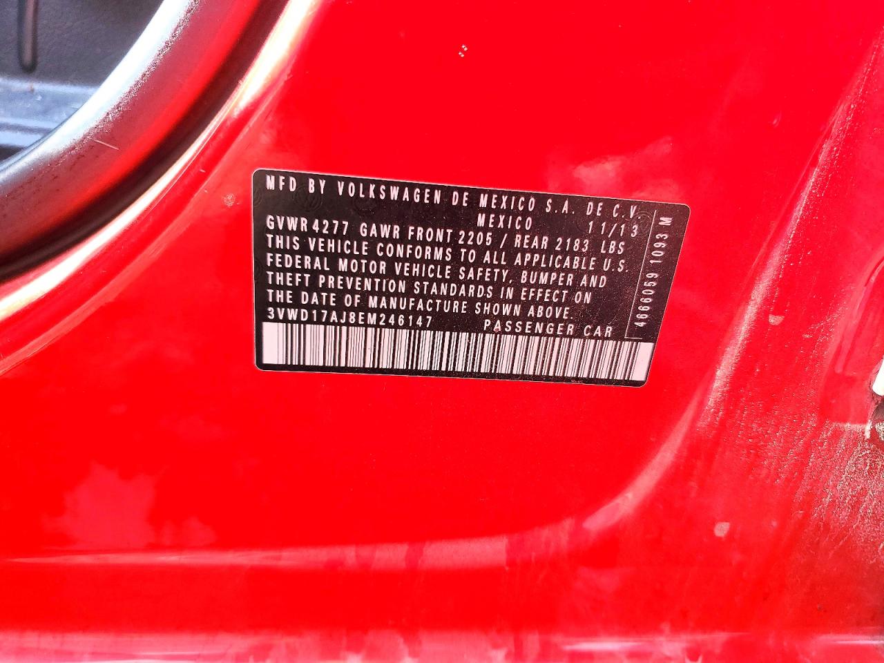 2014 VOLKSWAGEN JETTA SE photo 23