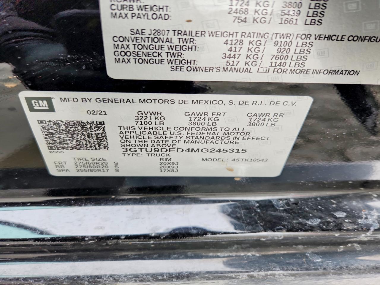 2021 GMC SIERRA K1500 SLT photo 23