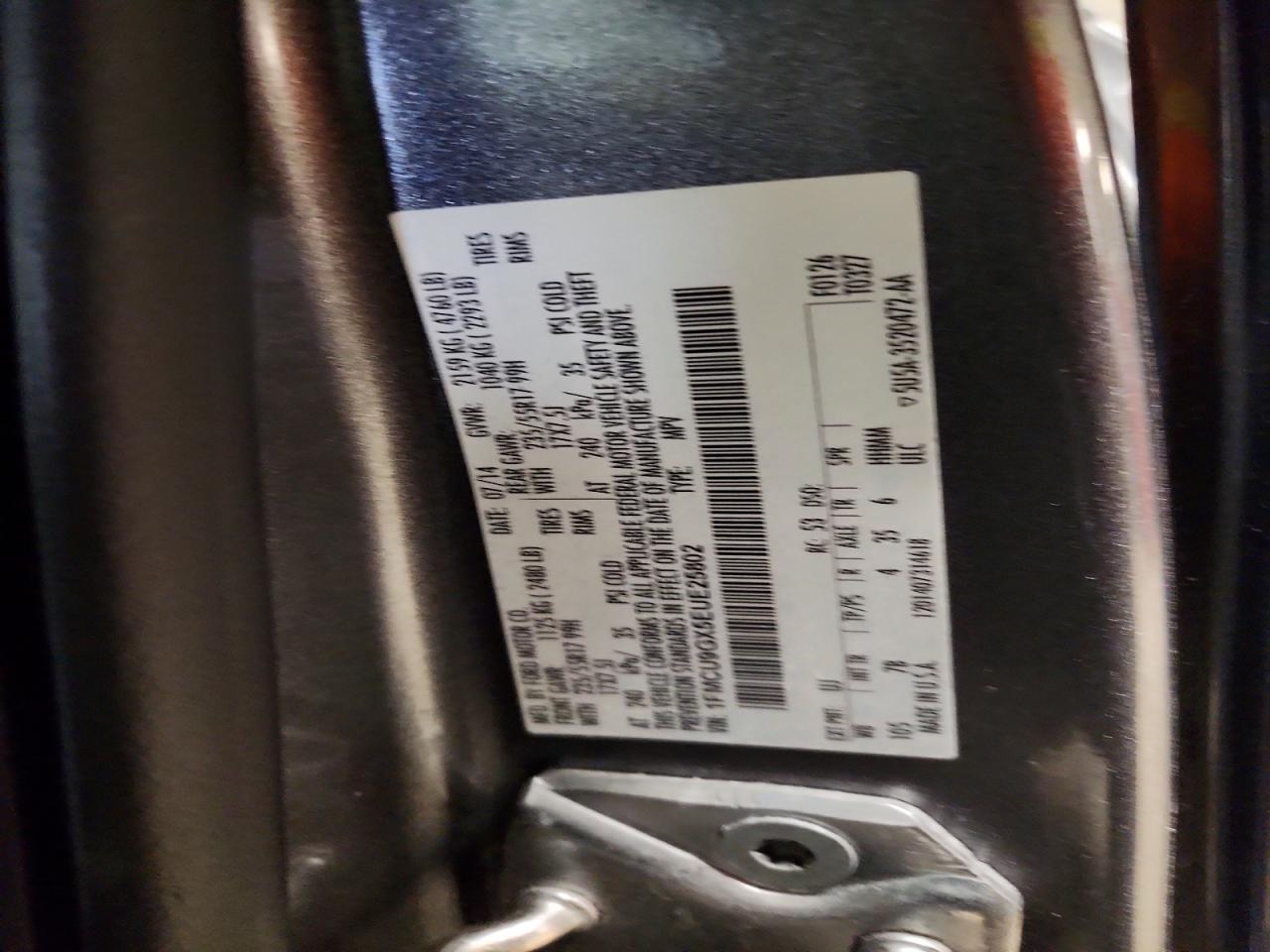 2014 FORD ESCAPE SE photo 37
