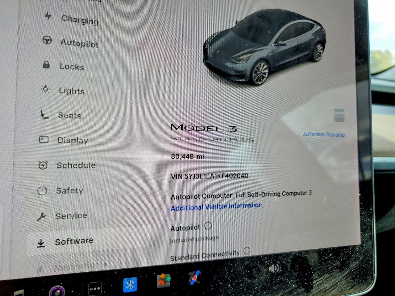 2019 TESLA MODEL 3 photo 9