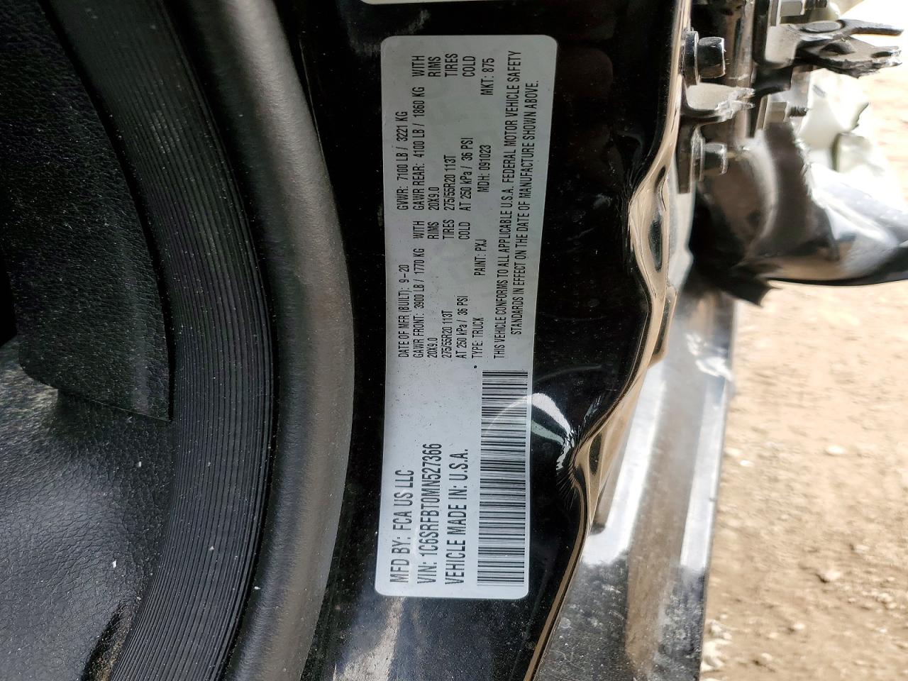 2021 RAM 1500 BIG HORN photo 34