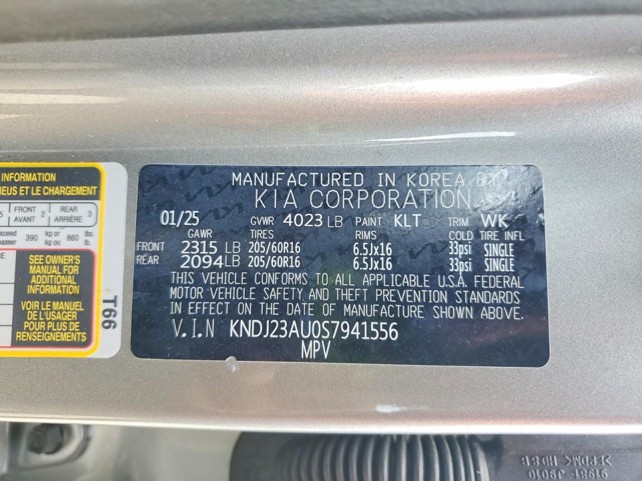 2025 KIA SOUL LX photo 37