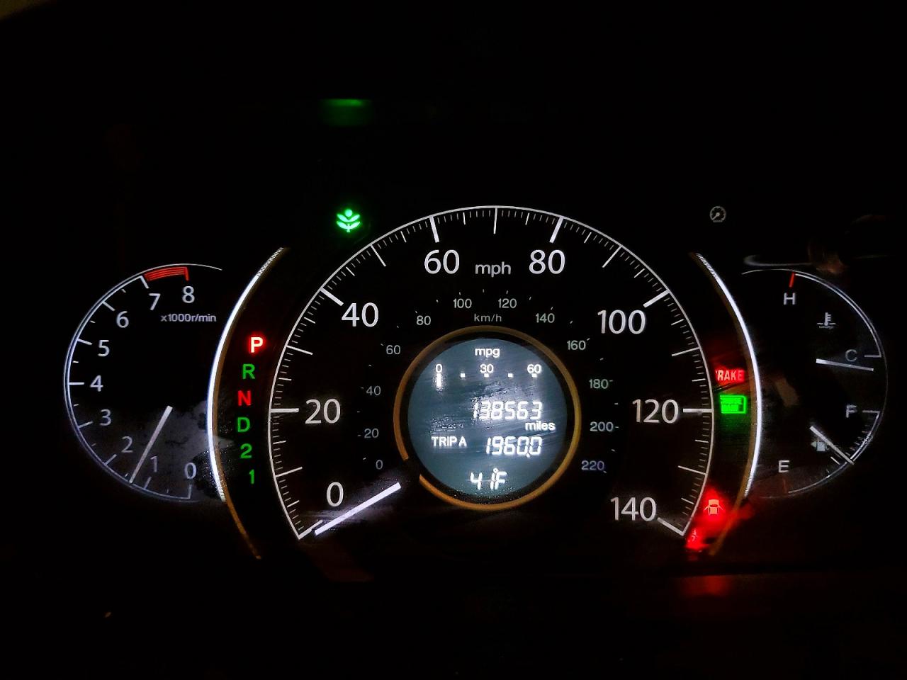 2012 HONDA CR-V EXL photo 9