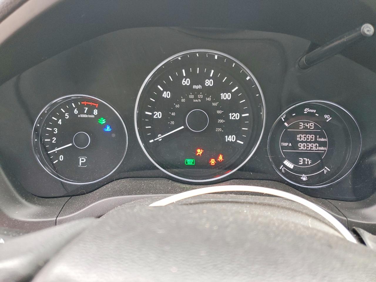 2016 HONDA HR-V EXL photo 9