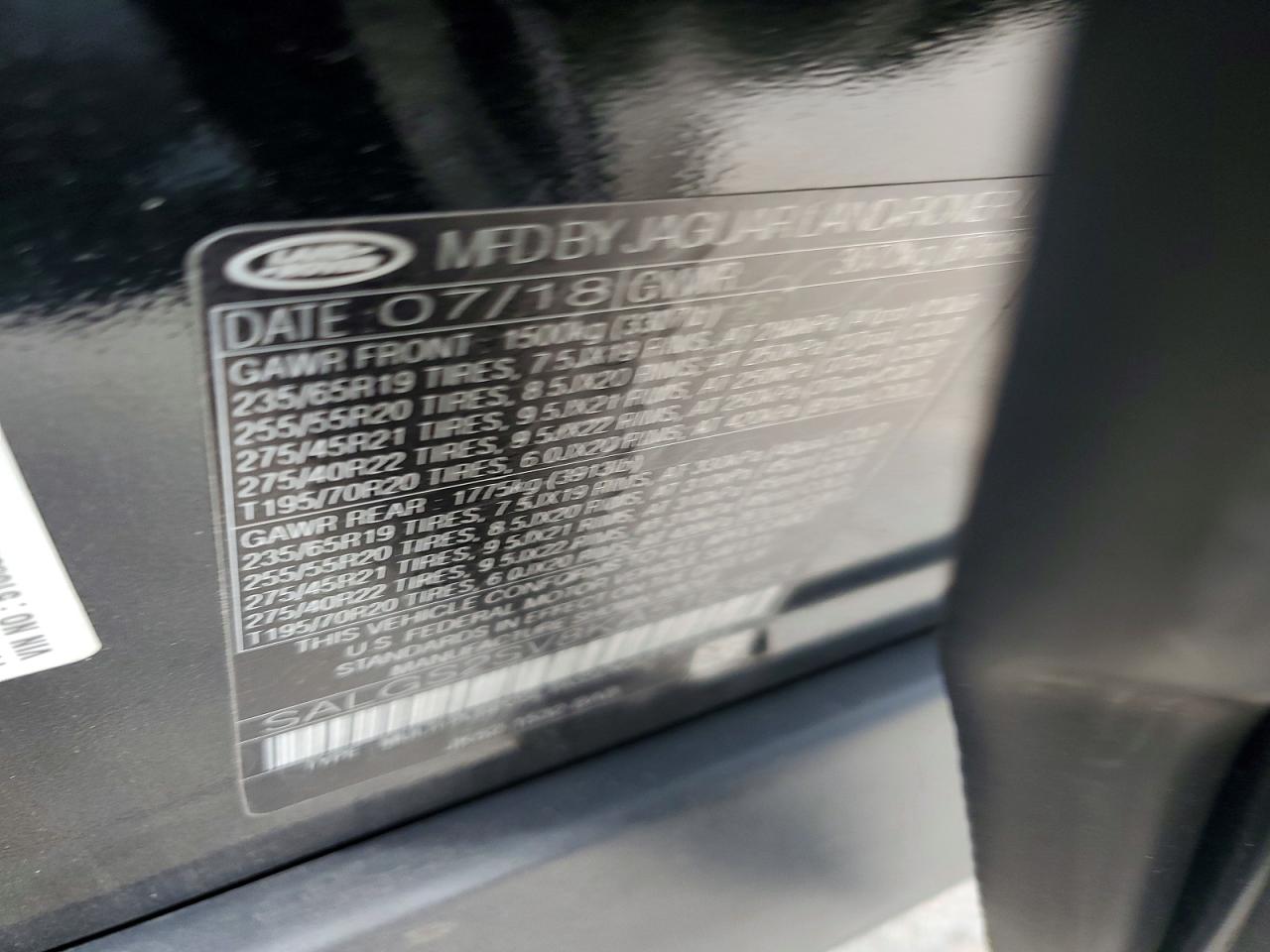 2019 LAND ROVER RANGE ROVER HSE photo 37