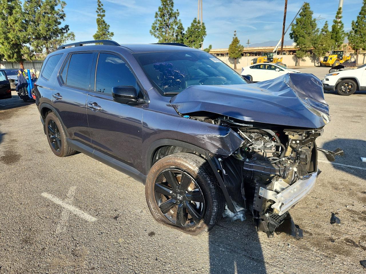 2025 HONDA PILOT BLACK photo 7