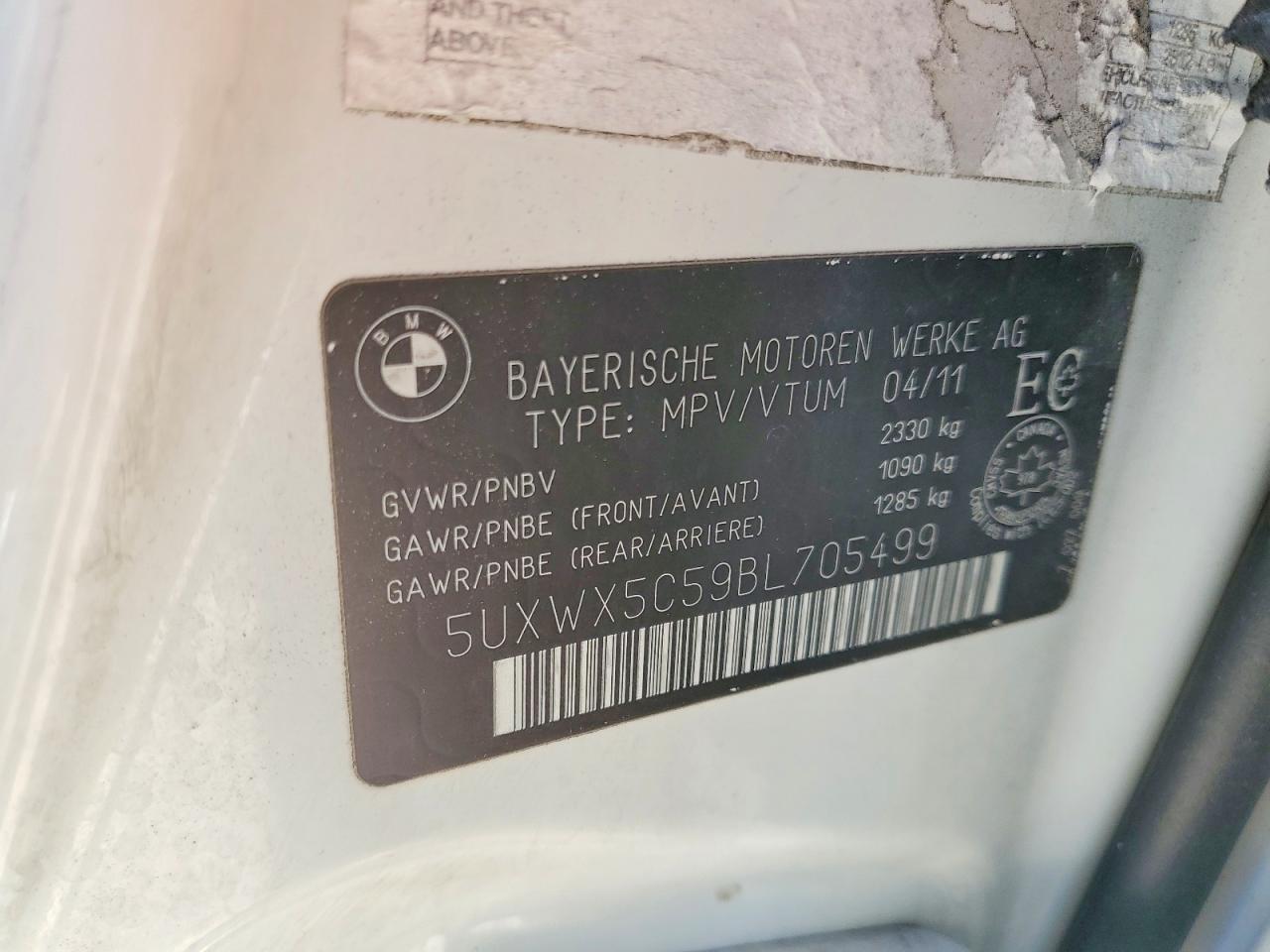 2011 BMW X3 XDRIVE28I photo 13