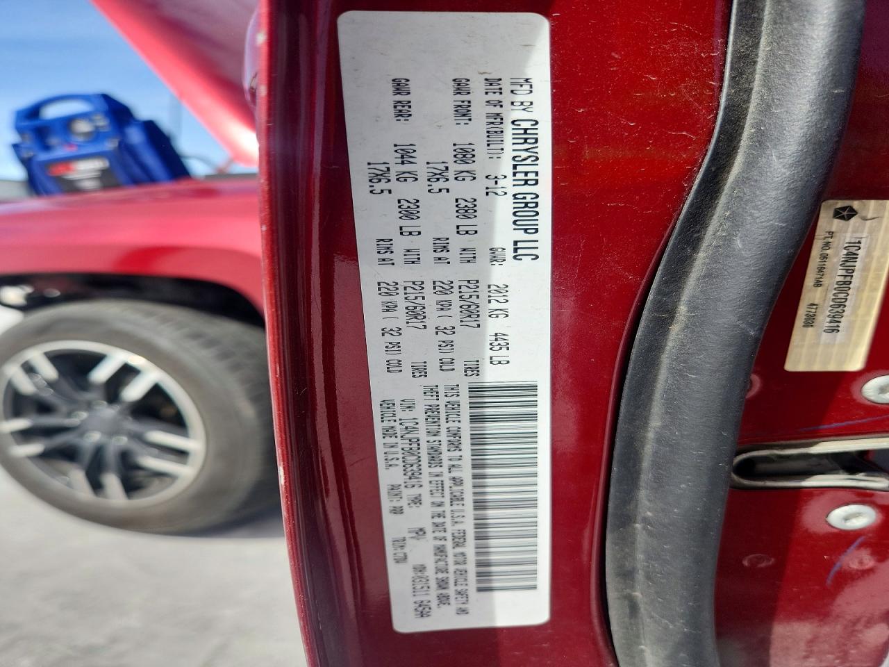 2012 JEEP PATRIOT LATITUDE photo 25