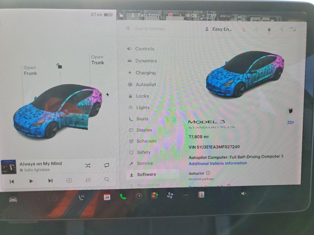 2021 TESLA MODEL 3 photo 9