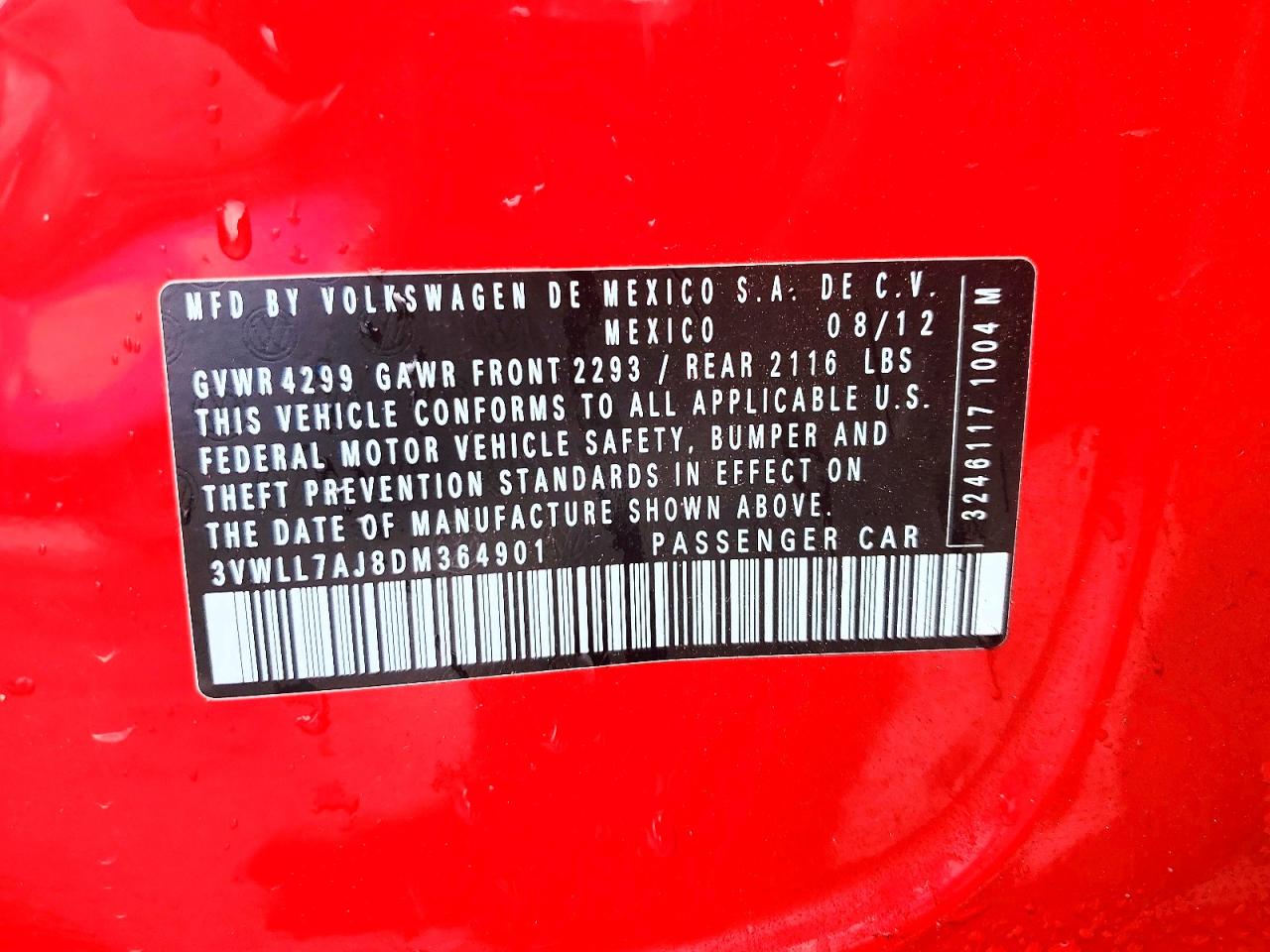 2013 VOLKSWAGEN JETTA TDI photo 12