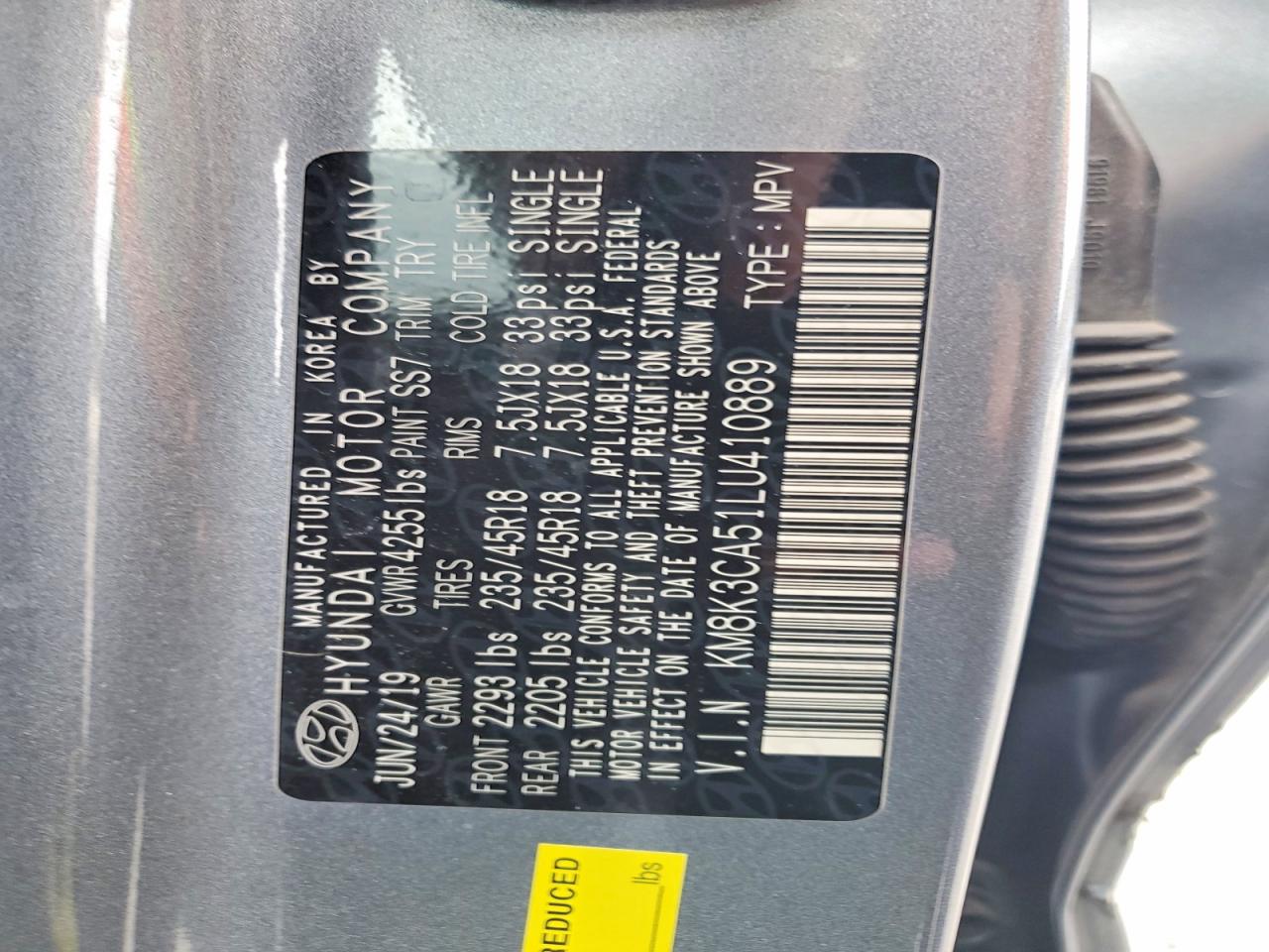 2020 HYUNDAI KONA LIMITED photo 25