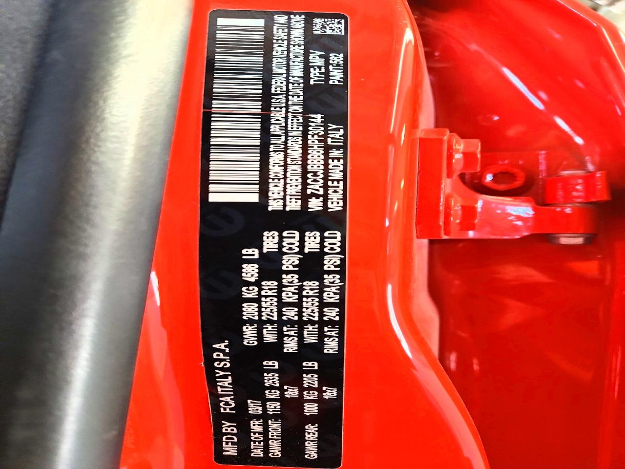 2017 JEEP RENEGADE LATITUDE photo 27