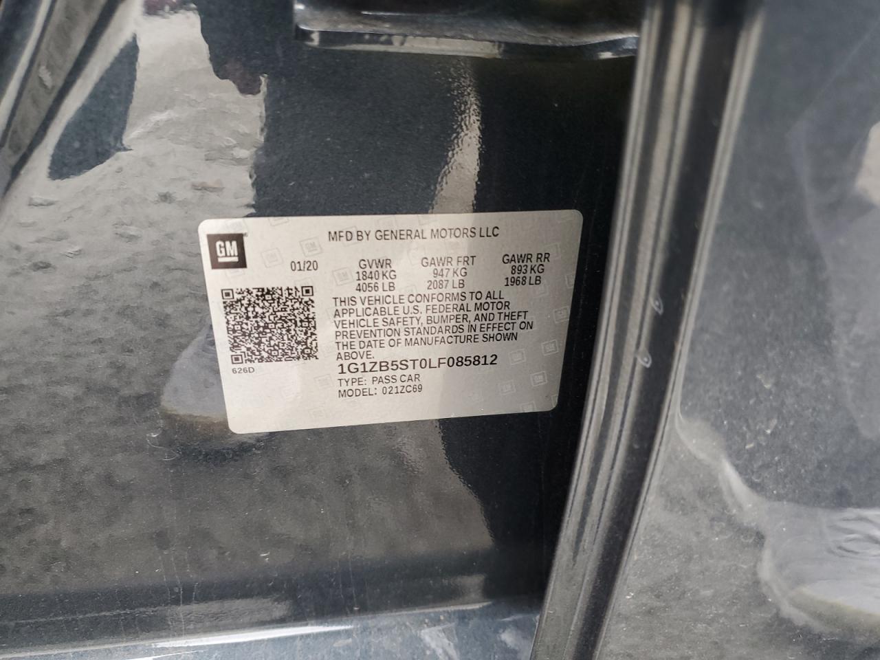 2020 CHEVROLET MALIBU LS photo 34