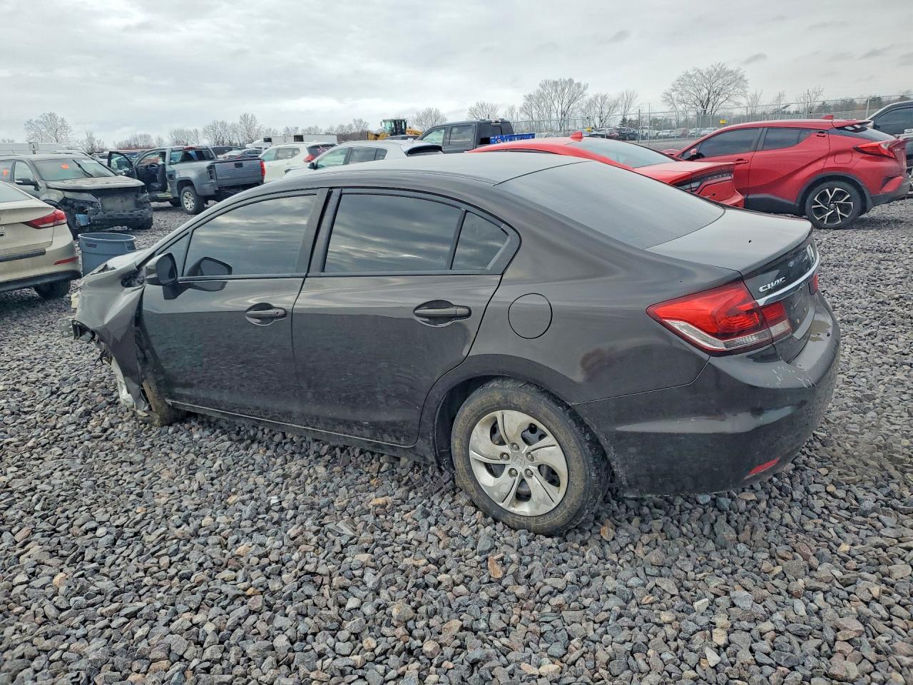 2013 HONDA CIVIC LX photo 2