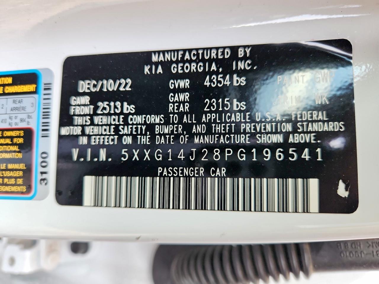2023 KIA K5 LXS photo 37