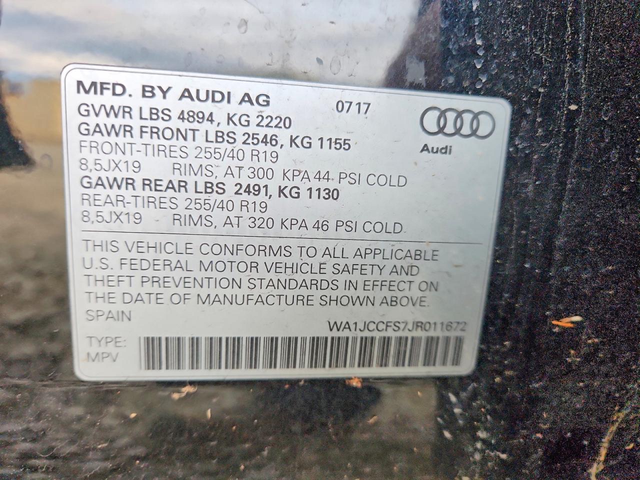 2018 AUDI Q3 PREMIUM PLUS photo 14